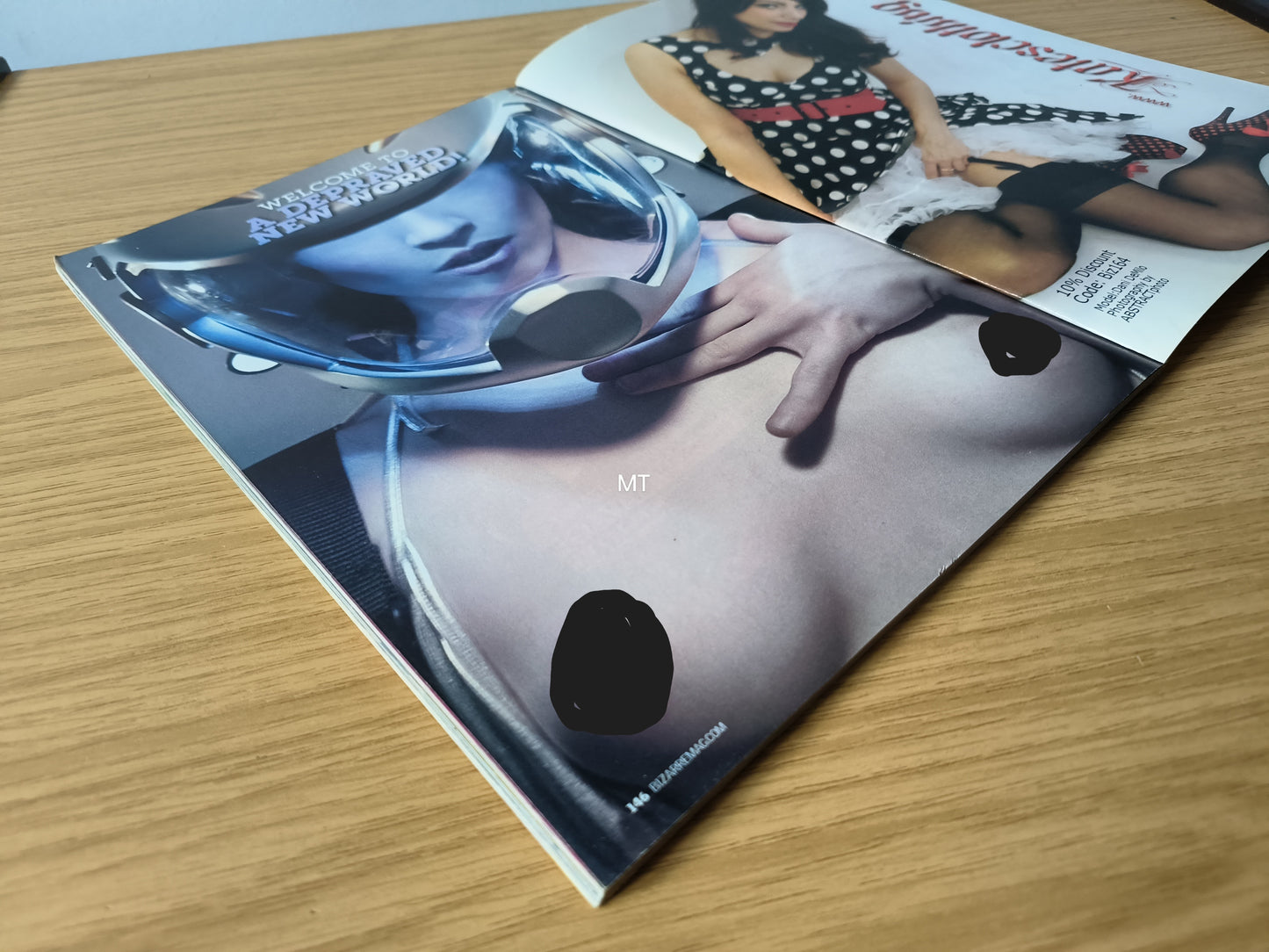 BIZARRE Magazine July 2010 (1120) POSTER Stoya Androids Sport Amanda Palmer Mike