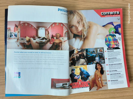 Loaded Magazine December 2002 Nell McAndrew Jakki Degg Bond Sexiest Girl