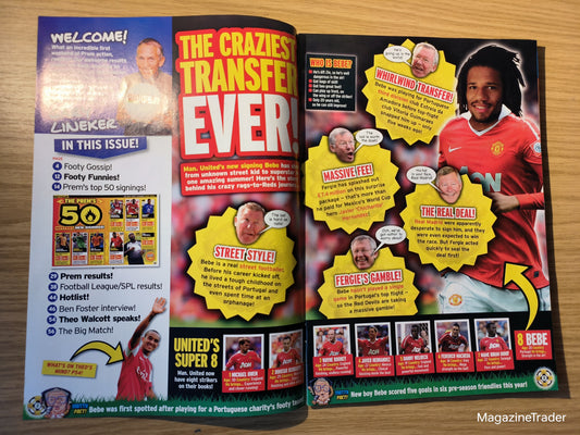 Match of the Day Magazine 17-23 August 2010 Hernandez Exclusive Bebe Rooney