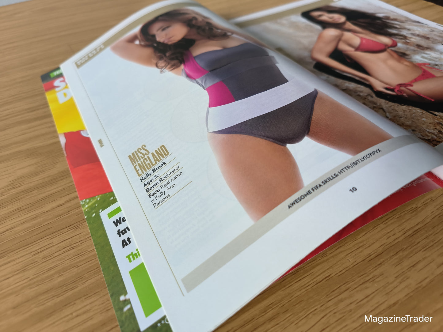 FHM Alternative World Cup Fan's Guide Supplement (002) Kelly Brook Rosie Jones