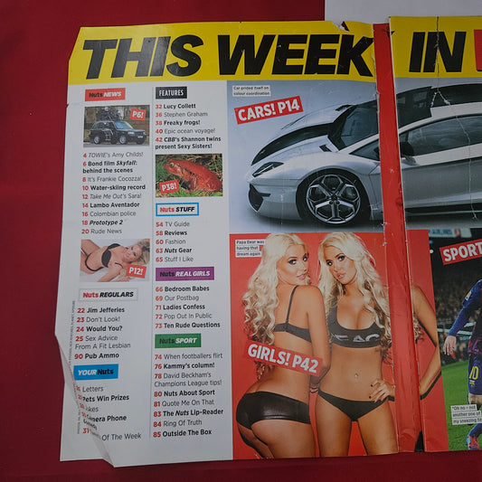 Nuts Magazine 10-16 February 2012 (1198) Shannon Twins Lucy Collett Sam Faiers