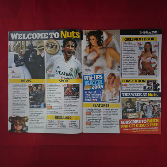 Nuts Magazine 13-19 May 2005 (1198) Lucy Pinder Michelle Marsh Kelly Brook