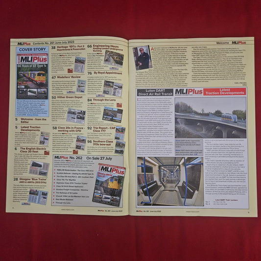 Modern Locomotives Illustrated MLI Plus Magazine No 261 (1206) Class 20 EE Type 1