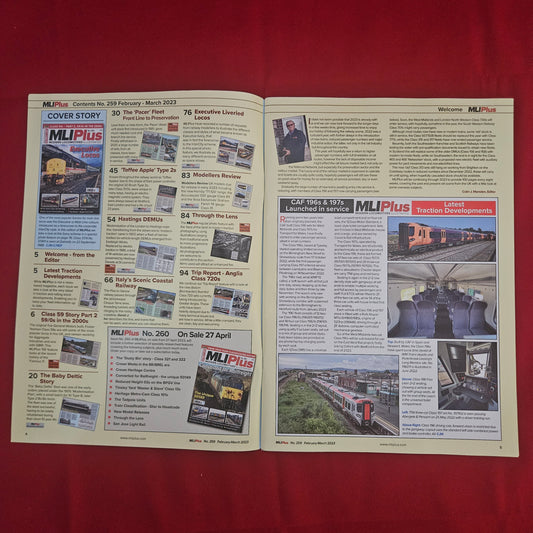 Modern Locomotives Illustrated MLI Plus Magazine No 259 (1206) Executive Locos Class 59