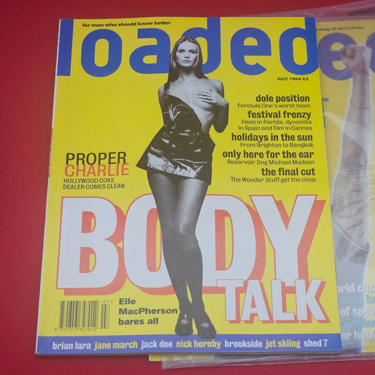 Loaded Magazine July 1994 (1215) Elle Macpherson Gene Simmons Michael Madsen