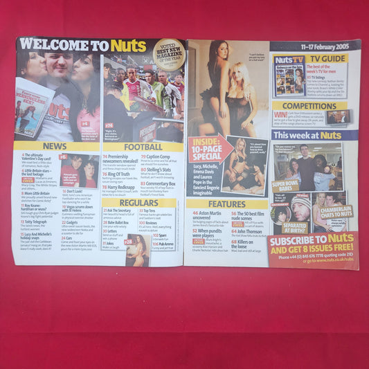 Nuts Magazine 11-17 February 2005 (1220) Lucy Pinder Michelle Marsh Lauren Pope