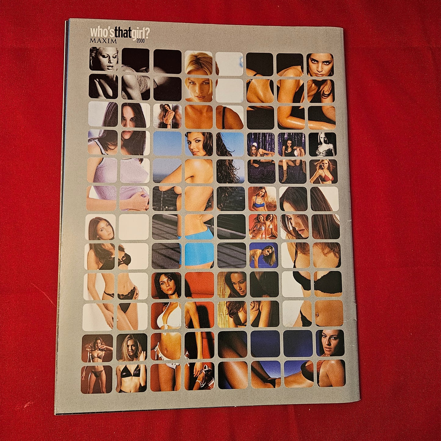 Maxim Magazine (1228) Who's That Girl Supplement Top 20 Sexiest Ad Babes