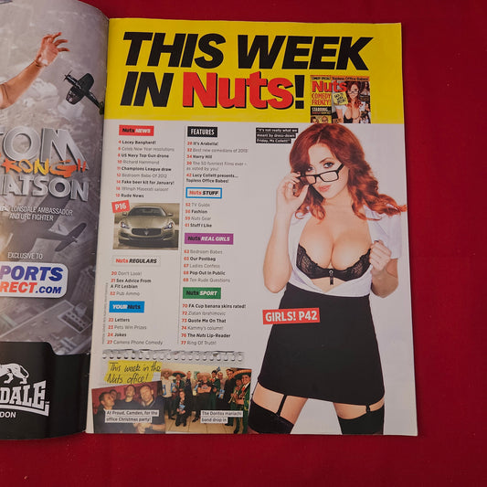Nuts Magazine 4-10 January 2013 (1230) Lucy Collett Arabella Lacey Banghard Stacey Kelly Geena