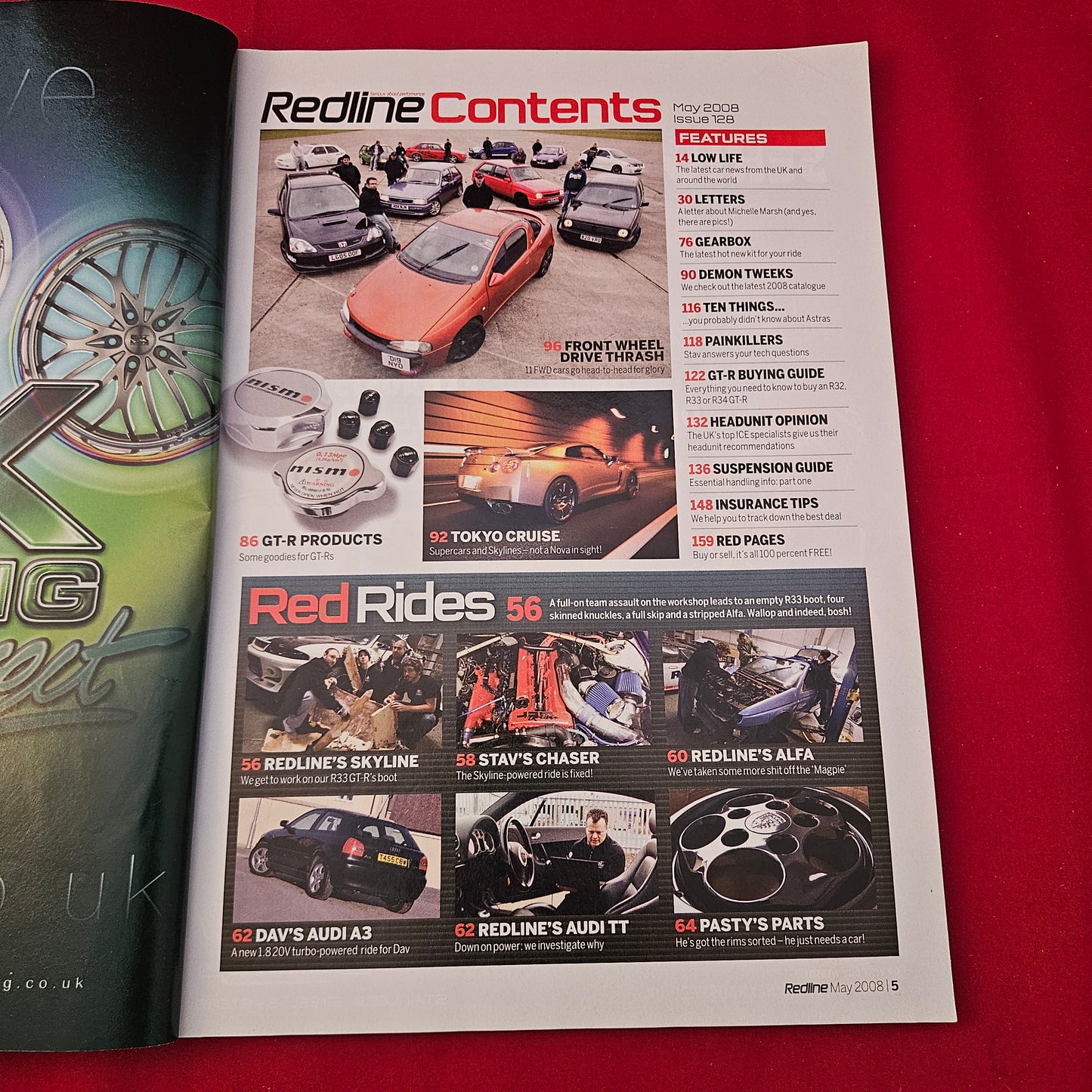 Redline Magazine May 2008 Issue 128 (1231) GT-R Special Nissan R35 R34 R32