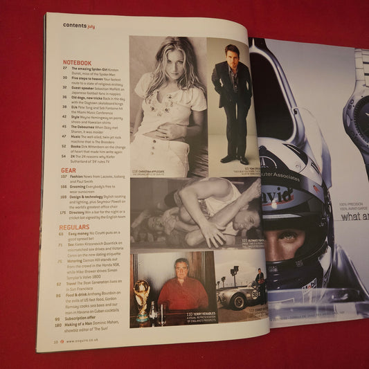 Esquire Magazine July 2002 (1234) Tobey Maguire Spider-Man Tom Cruise