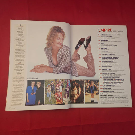 Empire Magazine October 1996 (1181) Issue 88 The Sex Issue Demi Moore Striptease