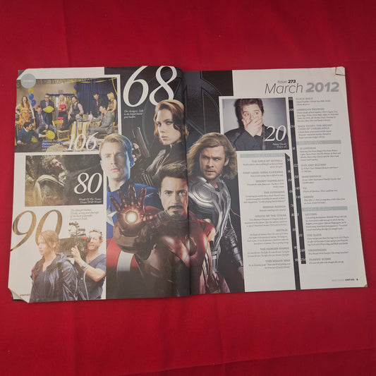 Empire Magazine March 2012 (1181) Issue 273 The Avengers Hunger Games Marvel