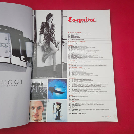 Esquire Magazine May 2000 (1252) Jenny McCarthy Noel Gallagher Oasis