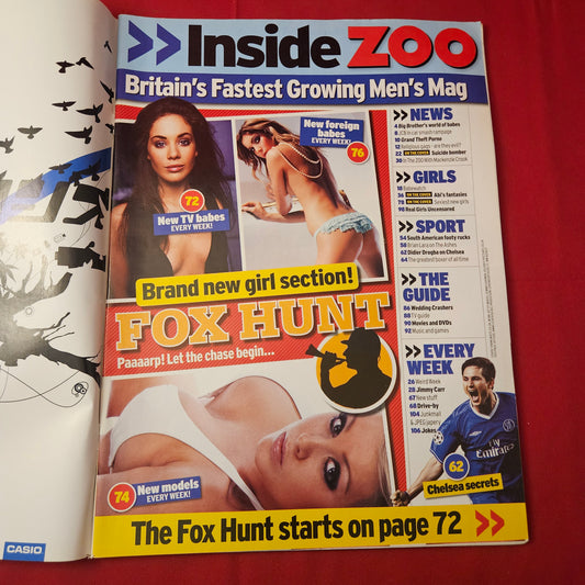 Zoo Magazine 22-28 July 2005 (1256) Abi Titmuss Peter Kay Peter Crouch