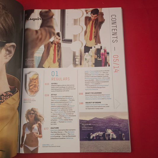 Esquire UK Magazine May 2014 (1260) Arctic Monkeys Tinie Tempah Kate Upton