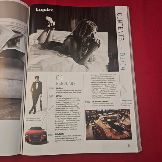 Esquire UK Magazine March 2014 (1260) Sienna Miller David Beckham Katy Perry