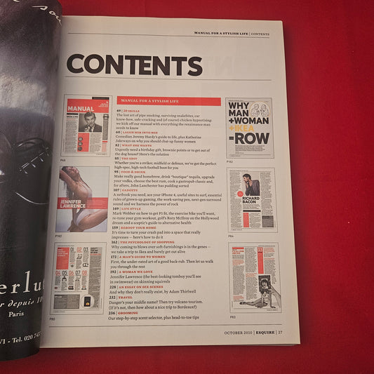 Esquire UK Magazine October 2010 (1263) Mark Ronson Jennifer Lawrence Tim Robbins