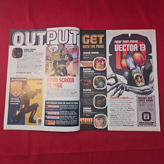 2000 AD Comic Magazine Prog 951 4 Aug 1995 (1266) Judge Dredd Rico Vector 13