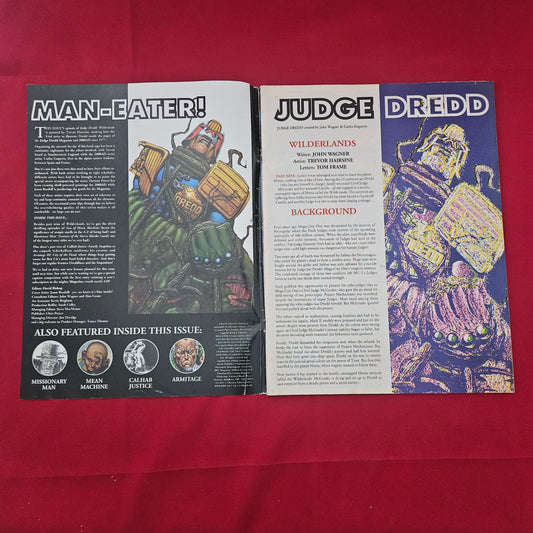 Judge Dredd Megazine No. 65 28 Oct 1994 (1266) Green Death Wilderlands Mean Machine