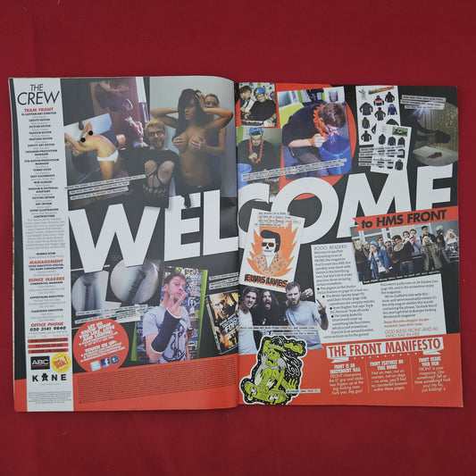 FRONT Magazine Issue 161 (1275) Sabine Stone Cold Steve Austin Machine Head