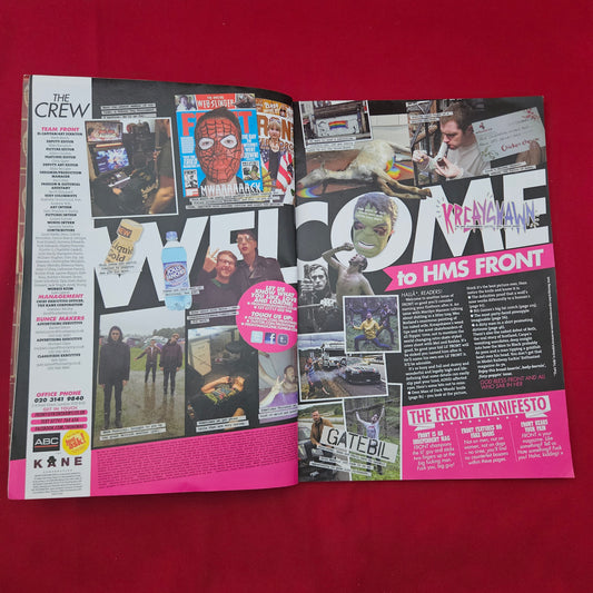 FRONT Magazine Issue 172 (1275) Mel Clarke Kreayshawn You Me At Six Marilyn Manson
