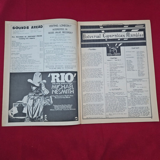 Dark Star Magazine April 1977 (1277) Vol 2 No 2 David Lindley Jim Morrison