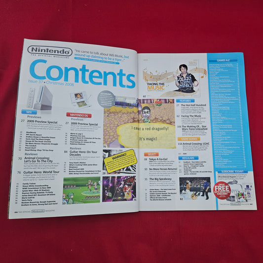 Official Nintendo Magazine Christmas 2008 (1278) Issue 37 Animal Crossing Wii