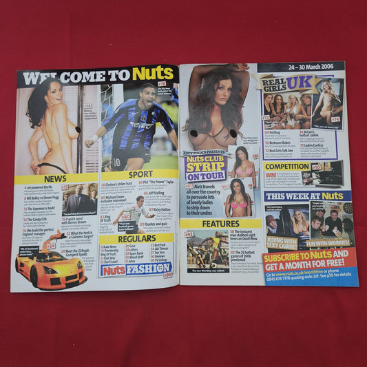Nuts Magazine 24-30 March 2006 (1283) Lucy Pinder UK Glamour Models Y2K