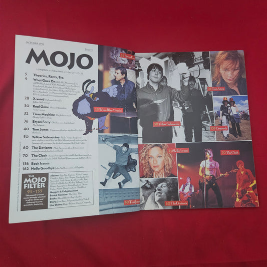 Mojo Magazine October 1999 (1287) Issue 71 Beatles Yellow Submarine The Clash