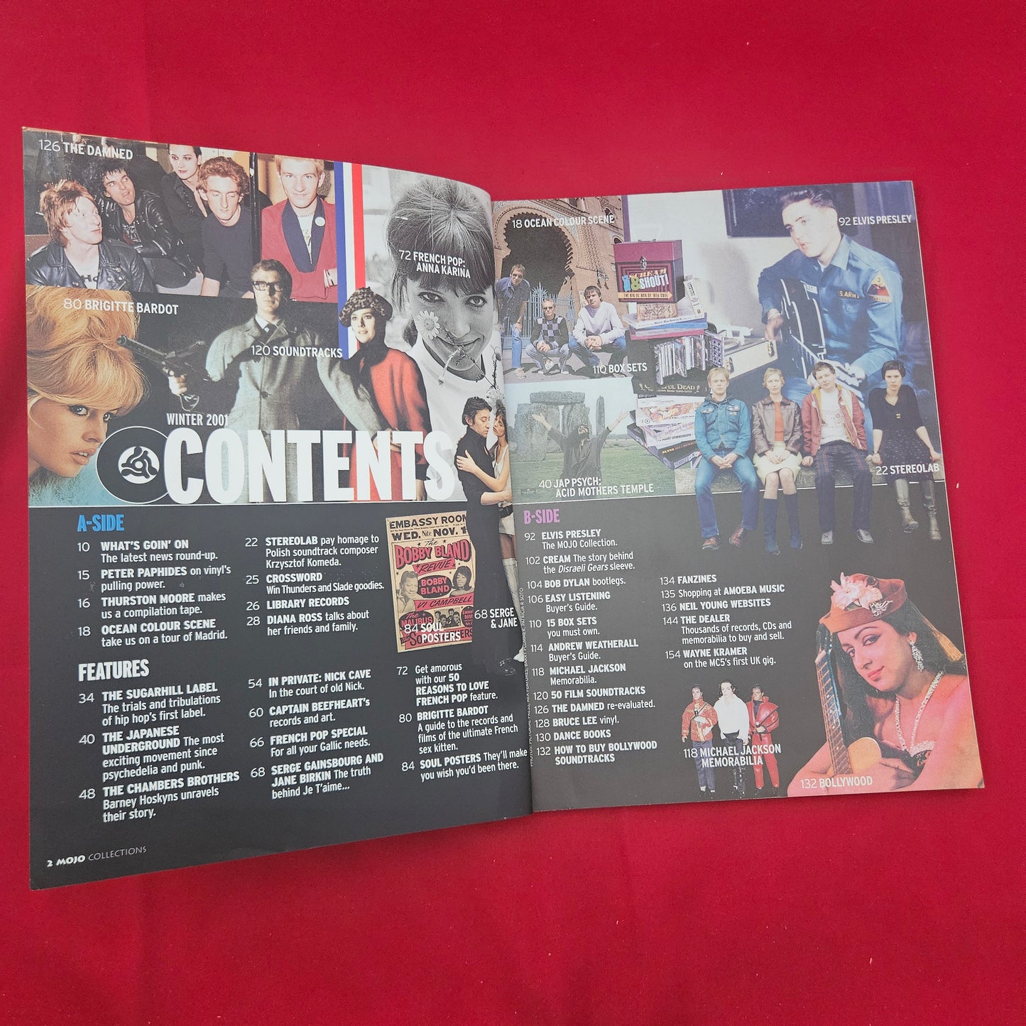 Mojo Collections Magazine Winter 2001 (1288) Nick Cave French Pop Elvis Serge Gainsbourg
