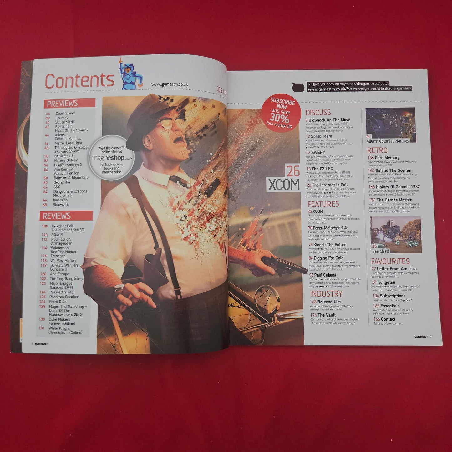 gamesTM Magazine Issue 112 (1289) Forza Motorsport 4 BioShock XCOM Ken Levine