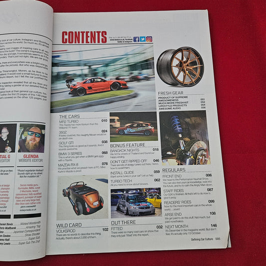 Fast Car Magazine November 2017 #387 (1294) MR2 Turbo 350Z E36 Volksrod