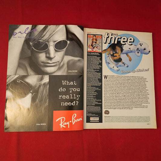 LOADED Magazine May 1996 (1298) 2x HUGE POSTERS Gena Lee Nolin Danniella Westbrook