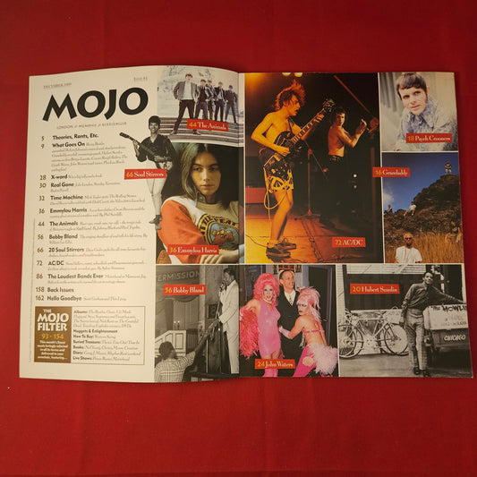 MOJO Magazine December 2000 (1300) AC/DC Angus Young The Animals Emmylou Harris Beatles
