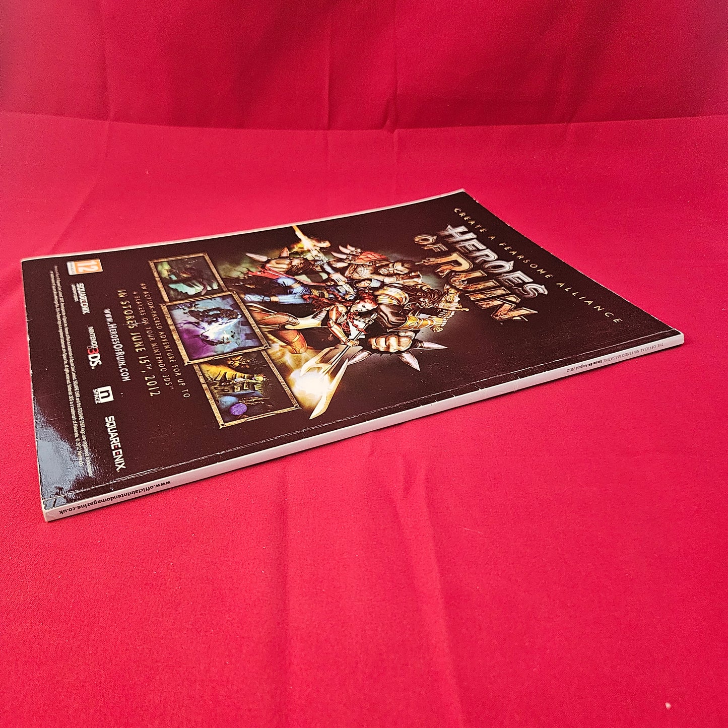 NINTENDO Magazine August 2012 #84 (1301) WII U REVEAL Super Mario Bros U ZombiU E3