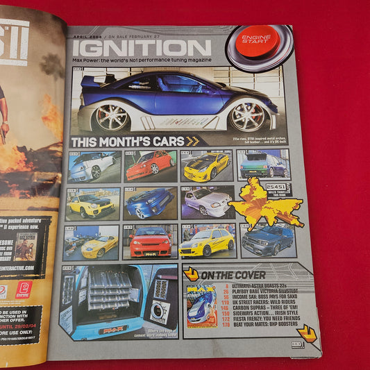 MAX POWER Magazine April 2004 (1304) VICTORIA SILVSTEDT Emma Max Babe