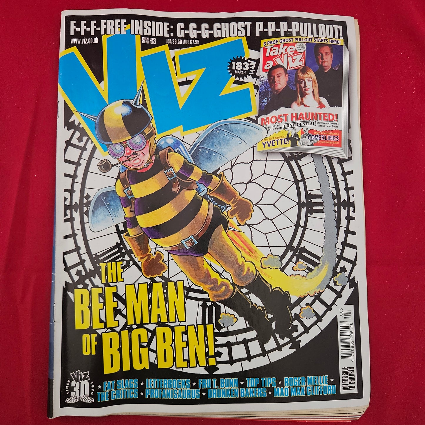 VIZ Comic Magazine Issue 183 March 2009 (1305) The Bee Man of Big Ben