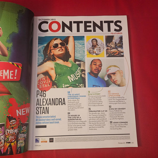 FHM Magazine October 2011 (1309) ALEXANDRA STAN Alice Greczyn Miss Saxobeat