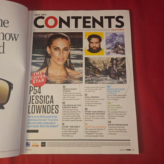 FHM Magazine July 2011 (1309) JESSICA LOWNDES Amelia Racine Belen Rodriguez