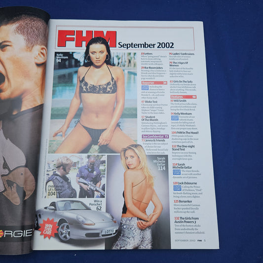 FHM Magazine September 2002 (1331) Elisha Cuthbert Sarah Michelle Gellar