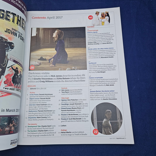Sight & Sound Magazine April 2017 (1334) Kristen Stewart Logan John Wick