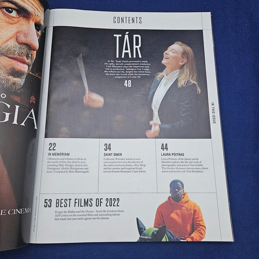 Sight & Sound Magazine March 2023 (1334) Alice Diop Cate Blanchett Best Films 2022