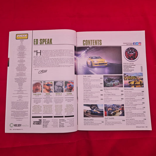 Fast Car Magazine Spring 2018 (1337) Nissan S15 Driftworks Liberty Walk McLaren