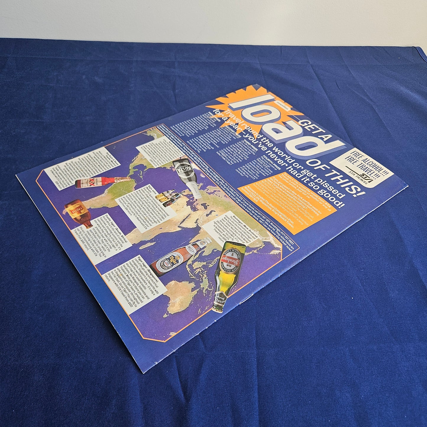 Loaded Magazine Whats For Tea Love Supplement 1995 (0010) Food Drink 90s Humor