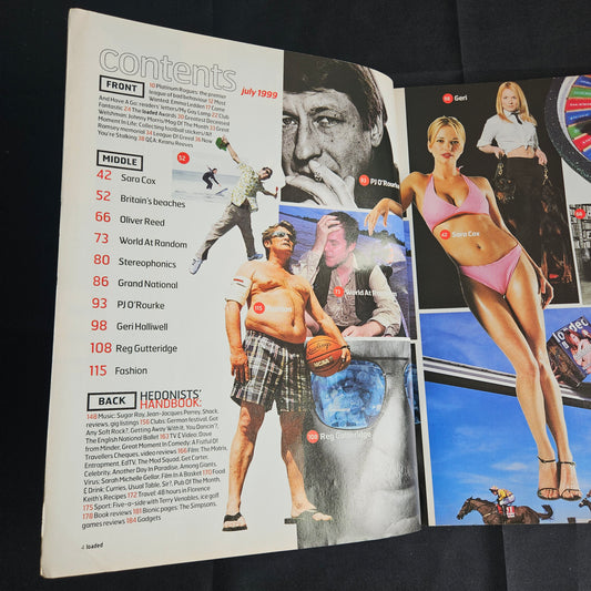 Loaded Magazine July 1999 (1351) Sara Cox Geri Halliwell Keanu Reeves 90s