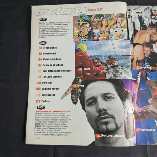 Loaded Magazine August 1998 (1352) Jordan Katie Price Gabrielle Robert Duvall