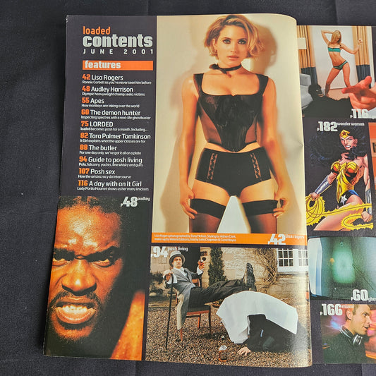 Loaded Magazine June 2001 (1352) Lisa Rogers Tara Palmer-Tomkinson Ray Liotta Y2K