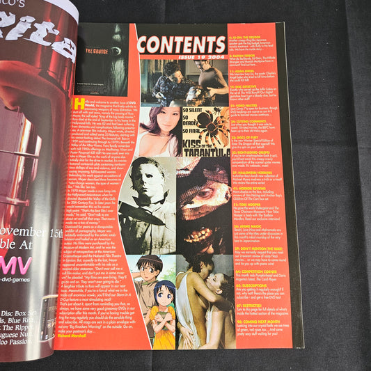 DVD World Magazine Issue 19 (2004) Lucy Liu Tobe Hooper Devinn Lane Caligula