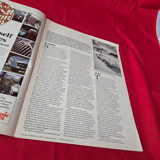 Classic Cars Magazine Sports Cars of the 60s April 1987 (1364) Jaguar E-Type