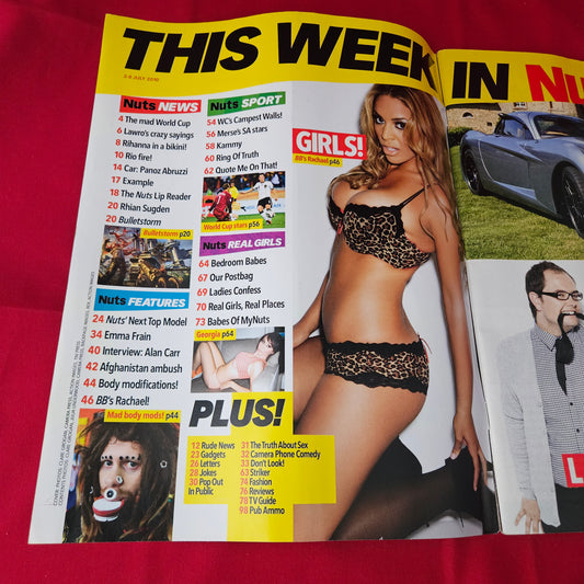 Nuts Magazine 2-8 July 2010 (1368) Rachael White Big Brother Emma Frain